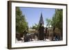 Spain, Toledo, Bronze Statue-Samuel Magal-Framed Photographic Print