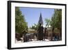 Spain, Toledo, Bronze Statue-Samuel Magal-Framed Photographic Print