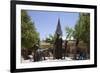 Spain, Toledo, Bronze Statue-Samuel Magal-Framed Photographic Print