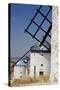 Spain, Toledo Province, Consuegra. La Mancha windmills.-Julie Eggers-Stretched Canvas