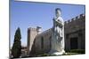 Spain, Toledo, Saint John of The Kings Church, Queen Isabel Statue-Samuel Magal-Mounted Photographic Print