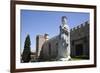 Spain, Toledo, Saint John of The Kings Church, Queen Isabel Statue-Samuel Magal-Framed Photographic Print