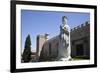 Spain, Toledo, Saint John of The Kings Church, Queen Isabel Statue-Samuel Magal-Framed Photographic Print