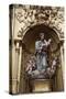 Spain, Toledo, Saint John of The Kings Church, Sculpture of Jesus Christ with Infant Angels-Samuel Magal-Stretched Canvas