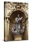 Spain, Toledo, Saint John of The Kings Church, Sculpture of Jesus Christ with Infant Angels-Samuel Magal-Stretched Canvas