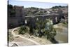 Spain, Toledo, Saint Martin Bridge (Puente de San Martin)-Samuel Magal-Stretched Canvas