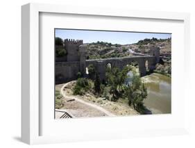 Spain, Toledo, Saint Martin Bridge (Puente de San Martin)-Samuel Magal-Framed Photographic Print