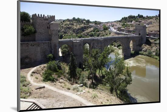 Spain, Toledo, Saint Martin Bridge (Puente de San Martin)-Samuel Magal-Mounted Photographic Print