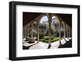 Spain, Toledo, Santa Cruz Museum, Cloister-Samuel Magal-Framed Premium Photographic Print