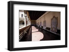 Spain, Toledo, Santa Cruz Museum, Cloister-Samuel Magal-Framed Photographic Print