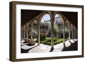 Spain, Toledo, Santa Cruz Museum, Cloister-Samuel Magal-Framed Photographic Print