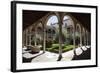 Spain, Toledo, Santa Cruz Museum, Cloister-Samuel Magal-Framed Photographic Print