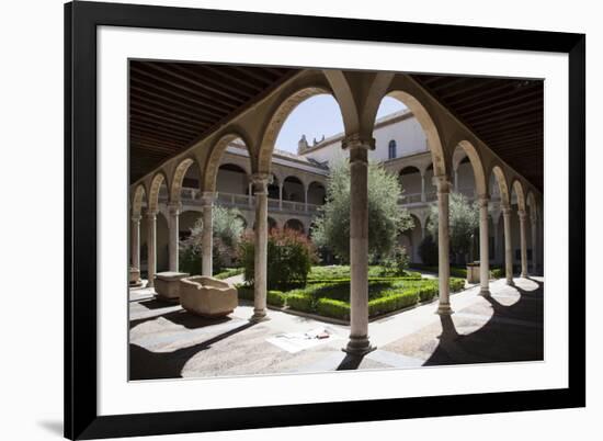 Spain, Toledo, Santa Cruz Museum, Cloister-Samuel Magal-Framed Photographic Print