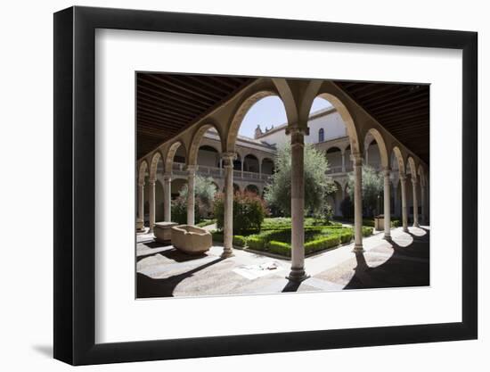 Spain, Toledo, Santa Cruz Museum, Cloister-Samuel Magal-Framed Photographic Print