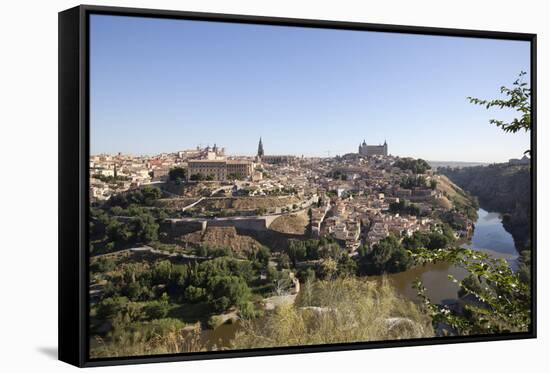 Spain, Toledo, View of the City of Toledo-Samuel Magal-Framed Stretched Canvas