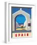 Spain Tourism c.1950s-Guy Georget-Framed Art Print