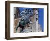 Spain, Trujillo, Plaza Mayor, Equestrian Statue of Francisco Pizarro-Charles Cottet-Framed Giclee Print