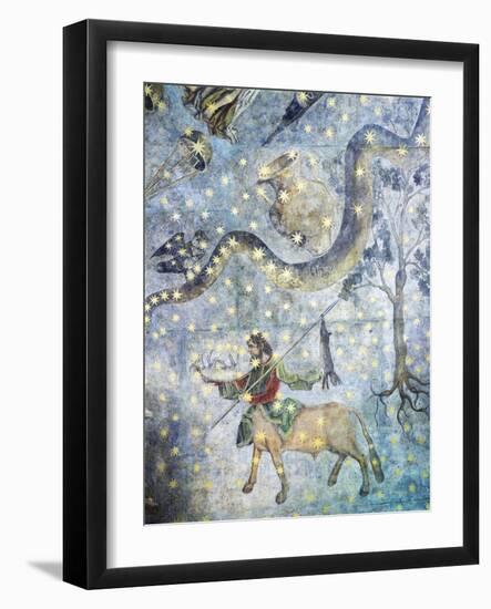 Spain, University of Salamanca, Centaur and Hydra-null-Framed Giclee Print