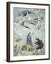 Spain, University of Salamanca, Chariot of Mercury and Virgo Fresco-null-Framed Giclee Print