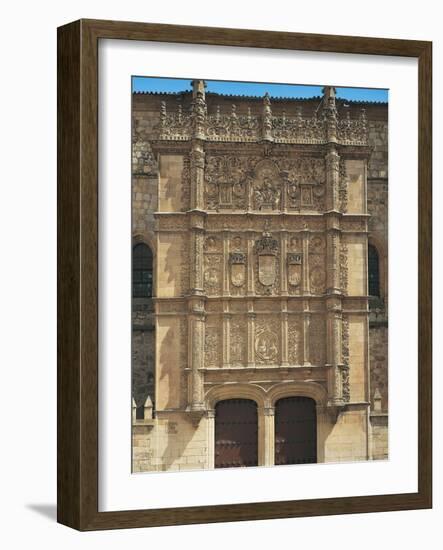 Spain, University of Salamanca, Plateresque Style Door-null-Framed Giclee Print