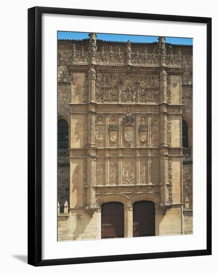 Spain, University of Salamanca, Plateresque Style Door-null-Framed Giclee Print