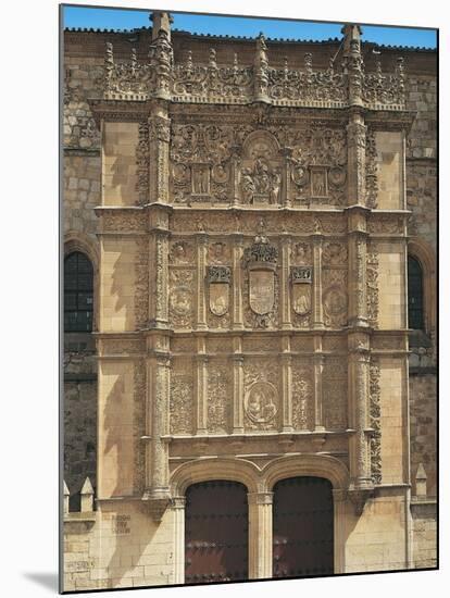 Spain, University of Salamanca, Plateresque Style Door-null-Mounted Giclee Print