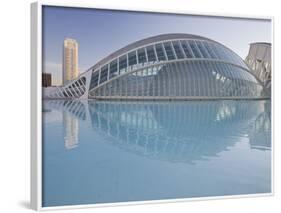 Spain, Valencia, Ciudad De Las Artes Y De Las Ciencias, L'Hemisfric-Rainer Mirau-Framed Photographic Print