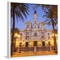 Spain, Valencia, Place De L'Ajuntament, City Hall-Rainer Mirau-Framed Photographic Print