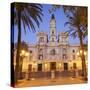 Spain, Valencia, Place De L'Ajuntament, City Hall-Rainer Mirau-Stretched Canvas