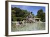 Spain, Valladolid, Botanic Gardens, Fountain-Samuel Magal-Framed Photographic Print