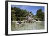 Spain, Valladolid, Botanic Gardens, Fountain-Samuel Magal-Framed Photographic Print