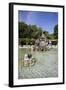 Spain, Valladolid, Botanic Gardens, Fountain-Samuel Magal-Framed Photographic Print