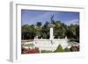 Spain, Valladolid, Botanic Gardens, Fountain-Samuel Magal-Framed Photographic Print