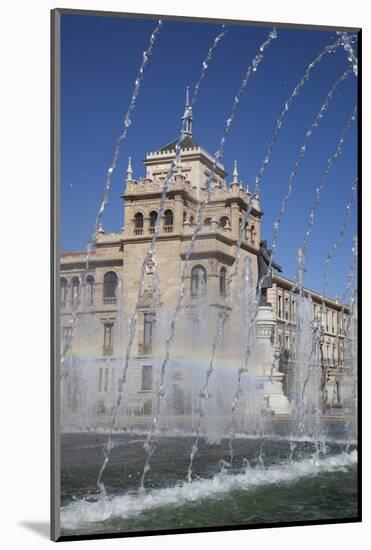 Spain, Valladolid, Fountain-Samuel Magal-Mounted Photographic Print