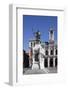 Spain, Valladolid, Plaza Mayor (Main Square), Statue of Count Anzures In Front of Casa Consistorial-Samuel Magal-Framed Photographic Print