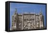 Spain, Valladolid, San Pablo Church, St. Gregory College Facade, Coat of arms of Catholic Monarchs-Samuel Magal-Framed Stretched Canvas