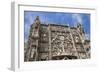 Spain, Valladolid, San Pablo Church, St. Gregory College Facade, Coat of arms of Catholic Monarchs-Samuel Magal-Framed Photographic Print