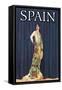 Spain-Sara Pierce-Framed Stretched Canvas