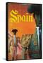 Spain-David Klein-Framed Stretched Canvas