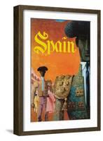 Spain-David Klein-Framed Art Print