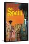 Spain-David Klein-Framed Stretched Canvas