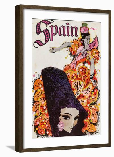 Spain-David Klein-Framed Art Print