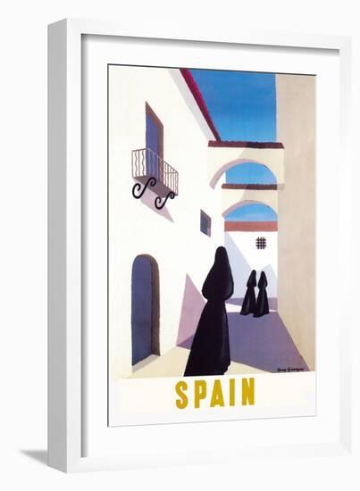 Spain-A. Herford-Framed Art Print