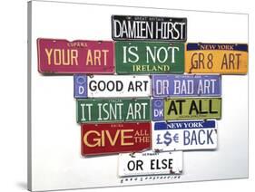 Spalding Damien Hirst-Gregory Constantine-Stretched Canvas