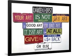 Spalding Damien Hirst-Gregory Constantine-Framed Giclee Print