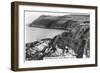 Spaldrick Bay and Bradda Head, Isle of Man, 1937-null-Framed Giclee Print