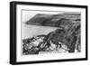 Spaldrick Bay and Bradda Head, Isle of Man, 1937-null-Framed Giclee Print