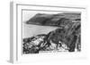 Spaldrick Bay and Bradda Head, Isle of Man, 1937-null-Framed Giclee Print