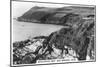 Spaldrick Bay and Bradda Head, Isle of Man, 1937-null-Mounted Giclee Print