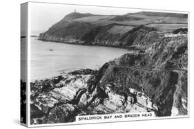 Spaldrick Bay and Bradda Head, Isle of Man, 1937-null-Stretched Canvas